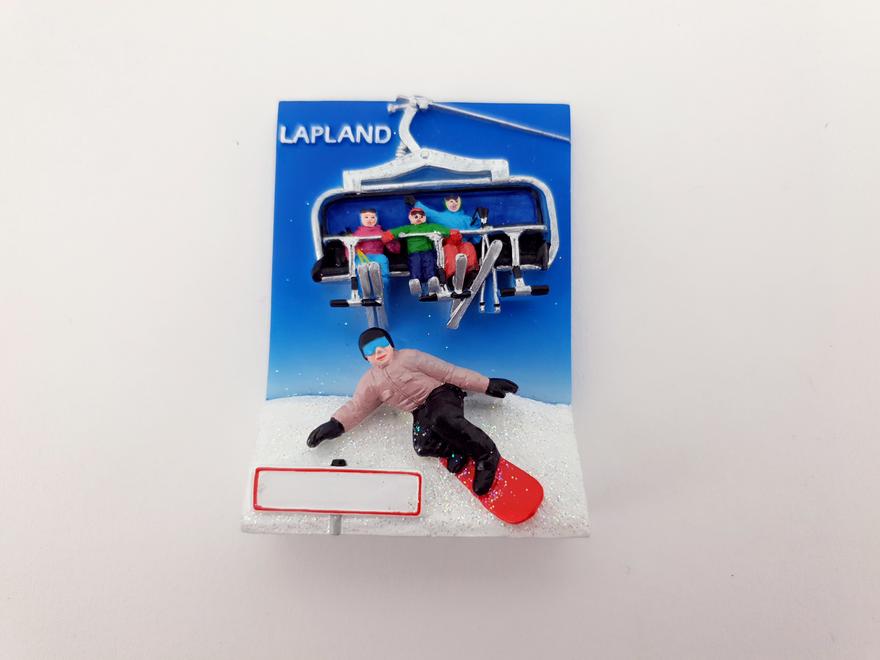 Magneetti lumilautailija LAPLAND VO-08