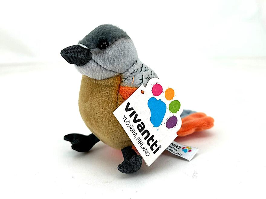Kuukkeli lintu 12cm VIVANTTI