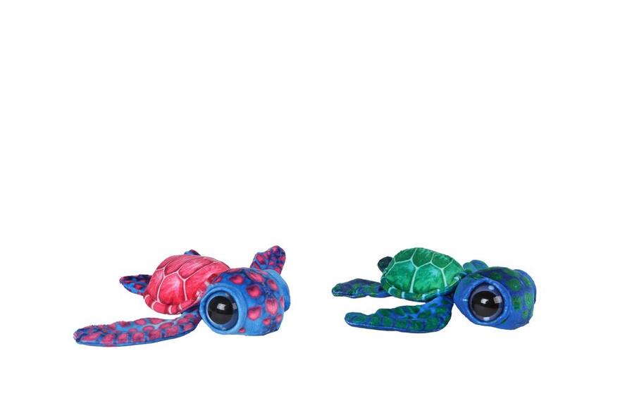 Kilpikonna 18cm värikäs isot silmät 2-eril