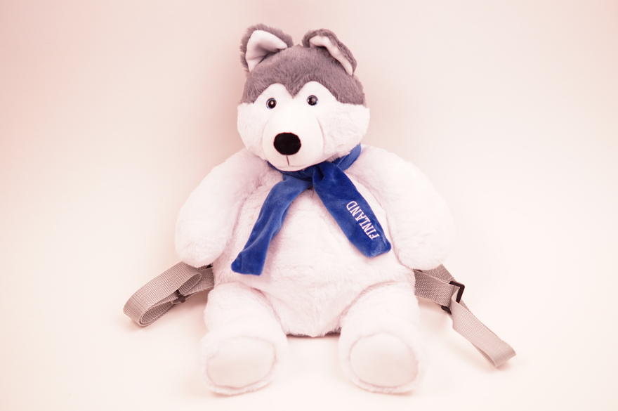 Huskyreppu FIN 45 cm glitterisilm&auml;