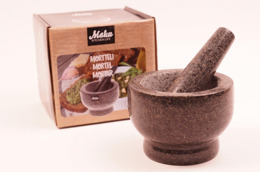 Mortteli graniittia Maku