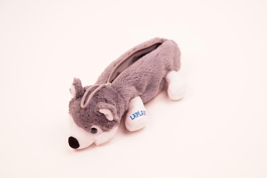Huskypenaali LAP/ FIN glittersilmä 28cm