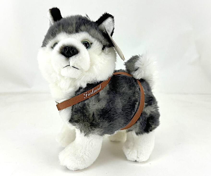 Huskynpentu FINLAND k&auml;velev&auml; 23cm valjailla 