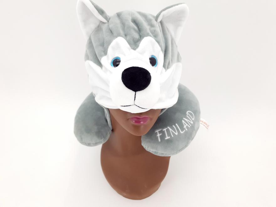 Niskatyyny ja huppu Husky FINLAND 30cm