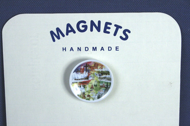 Magneeti ker. 6 cm Finland paikkakunta n&auml;ht&auml;vyydet