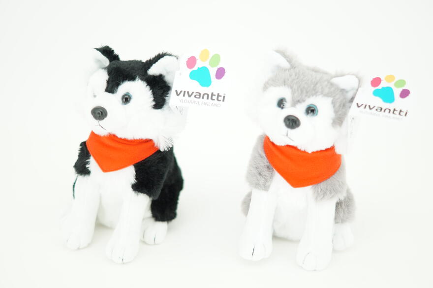 Husky ist. 20 cm pun huivi MU tai HA Vivantti 